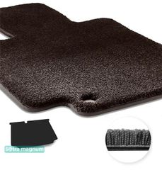 Двошарові килимки Sotra Magnum Black для Volkswagen Polo (mkV)(хетчбек)(багажник) 2009-2017