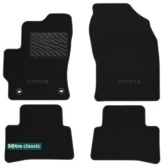 Двошарові килимки Sotra Classic Black для Toyota Corolla Cross (mkI) 2020→
