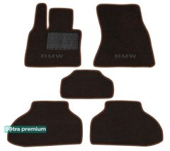 Двошарові килимки Sotra Premium Chocolate для BMW X5 (F15; F85) / X6 (F16; F86) 2014-2019