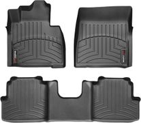 Коврики Weathertech Black для Mercedes-Benz G-Class (W463)(with cup folders on floor of 2 row) 2002-2011 - Фото 1