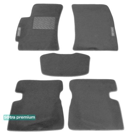 Двошарові килимки Sotra Premium Grey для Chery Eastar / B11 (mkI) 2006-2011 - Фото 1