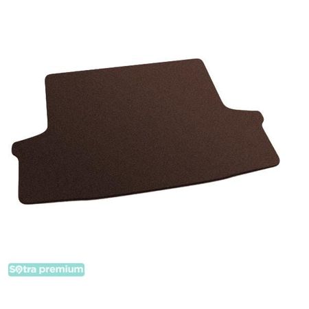 Двошарові килимки Sotra Premium Chocolate для Chevrolet Aveo (mkI)(седан)(багажник) 2002-2008 - Фото 1