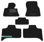 Двошарові килимки Sotra Premium Black для BMW X5 (E53) 1999-2006 - Фото 1