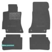 Двошарові килимки Sotra Premium Grey для Mercedes-Benz CLS-Class (C257) 2018→ - Фото 1
