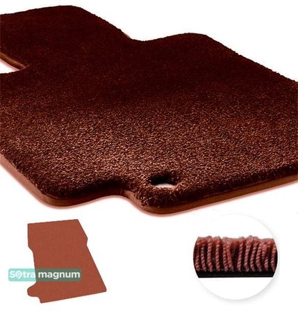 Двошарові килимки Sotra Magnum Red для Nissan Pathfinder (mkIII)(R51)(складений 2-3й ряд)(багажник) 2005-2010 - Фото 1