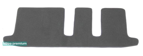 Двухслойные коврики Sotra Premium Grey для Nissan Pathfinder (mkIV); Infiniti QX60 / JX (mkI)(3 ряд) 2013-2020 - Фото 1
