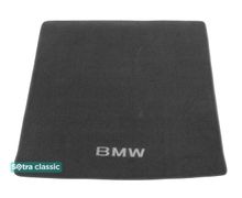 Двухслойные коврики Sotra Classic Grey для BMW 5-series (E39)(универсал)(багажник) 1996-2003 - Фото 1