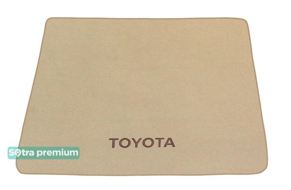 Двошарові килимки Sotra Premium Beige для Toyota FJ Cruiser (mkI)(багажник) 2006-2014 - Фото 1