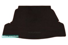Двошарові килимки Sotra Premium Chocolate для Hyundai i40 (mkI)(седан)(багажник) 2011-2019