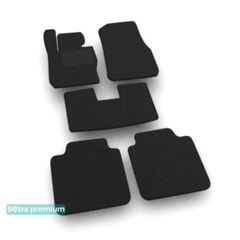 Двошарові килимки Sotra Premium Black для BMW 3-series (F34)(Gran Turismo)(повний привід) 2013-2020