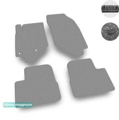 Двошарові килимки Sotra Magnum Grey для Citroen DS3 Crossback (mkI)(не гібрид) 2019→