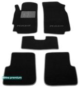 Двошарові килимки Sotra Premium Graphite для Peugeot 406 (mkI) 1995-2004 - Фото 1