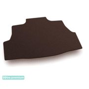 Двошарові килимки Sotra Premium Chocolate для Nissan Almera Classic (B10)(багажник) 2006-2012 - Фото 1