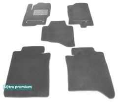 Двошарові килимки Sotra Premium Grey для Nissan Navara (mkIII)(D40) 2011-2015