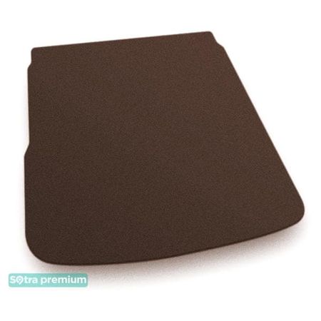 Двошарові килимки Sotra Premium Chocolate для Audi A6/S6/RS6 (mkV)(C8)(універсал)(без полозів)(багажник) 2018→ - Фото 1