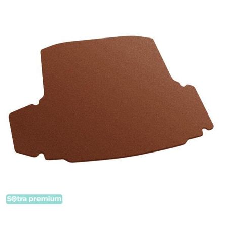 Двошарові килимки Sotra Premium Terracotta для Skoda Octavia (mkIII)(A7)(ліфтбек)(багажник) 2012-2019 - Фото 1