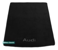 Двошарові килимки Sotra Classic Black для Audi A6/S6/RS6 (mkII)(C5)(універсал)(багажник) 1998-2004