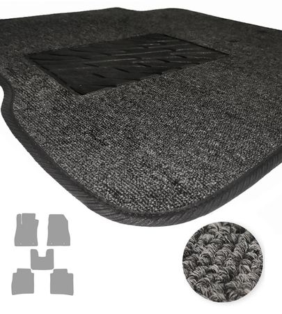 Текстильные коврики Pro-Eco Graphite для Nissan Sentra (B17) 2012-2019 - Фото 1