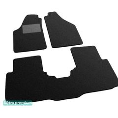 Двошарові килимки Sotra Premium Black для Fiat Idea (mkI) 2004-2012