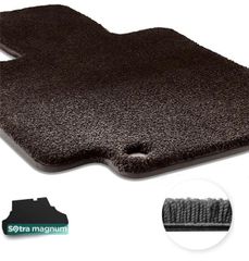Двошарові килимки Sotra Magnum Black для Mitsubishi Lancer (mkX)(седан)(з докаткою)(багажник) 2008-2017