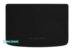 Двухслойные коврики Sotra Classic Black для Mercedes-Benz A-Class (W176)(багажник) 2012-2018