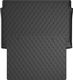Резиновые коврики в багажник Gledring для Seat Arona (mkI) 2017→ (с двухуровневым полом)(верхний уровень)(багажник с защитой)
