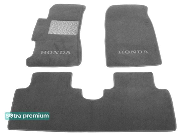 Двошарові килимки Sotra Premium Grey для Honda Civic (mkVII)(седан) 2000-2005 - Фото 1