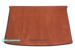 Двухслойные коврики Sotra Premium Terracotta для Porsche Cayenne (mkI)(багажник) 2002-2010