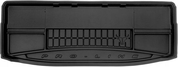 Гумовий килимок у багажник Frogum Pro-Line для SsangYong Rexton (mkII)(7 місць) 2017→ (нижній рівень)(розкладений 3-й ряд)(багажник) - Фото 1