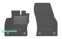Двухслойные коврики Sotra Premium Grey для Volkswagen Caddy (mkIV)(1 ряд) 2020→ - Фото 1