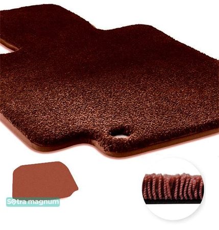 Двошарові килимки Sotra Magnum Red для Lincoln MKT (mkI)(розкладений 3 ряд)(багажник) 2010-2019 - Фото 1