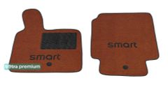 Двухслойные коврики Sotra Premium Terracotta для Smart ForTwo (A450-W450) 1998-2006