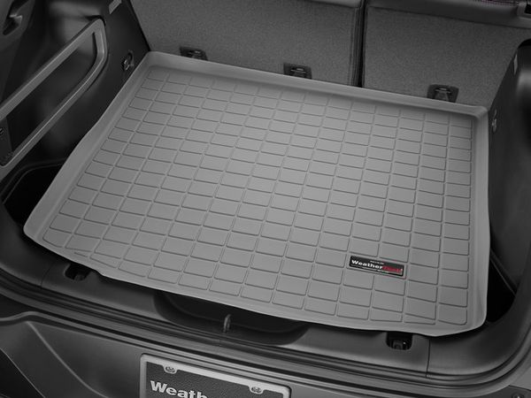 Коврик Weathertech Grey для Jeep Cherokee (KL)(trunk) 2014-2018 - Фото 2