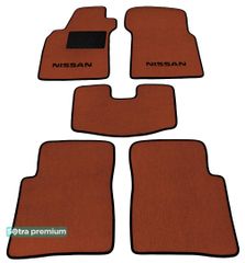 Двошарові килимки Sotra Premium Terracotta для Nissan Maxima (mkV)(A33) 2000-2004