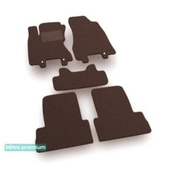 Двошарові килимки Sotra Premium Chocolate для Nissan Rogue (mkI) 2007-2015