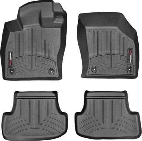 Коврики Weathertech Black для Audi A3/S3 (3door hatch & cabrio); Seat Leon SC (3 door hatch)(mkIII) 2012-2020 - Фото 1