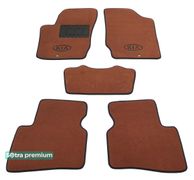 Двошарові килимки Sotra Premium Terracotta для Kia Cerato (mkII)(купе) 2008-2012 - Фото 1