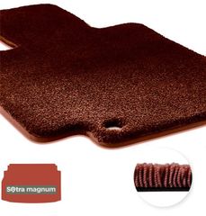 Двошарові килимки Sotra Magnum Red для Opel Astra (mkVI)(L)(хетчбек) 2021→ (з дворівневою підлогою)(верхній рівень)(багажник)