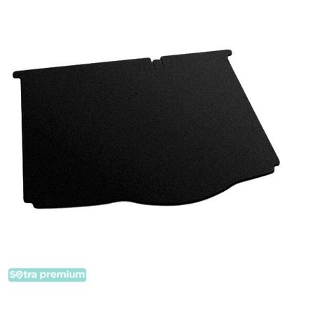 Двошарові килимки Sotra Premium Black для Fiat Punto (mkIII) / Grande Punto (mkI) / Punto Evo (mkI)(багажник) 2005-2018  - Фото 1