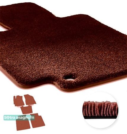 Двошарові килимки Sotra Magnum Red для Geely Emgrand EC8 (mkI) 2011-2015 - Фото 1