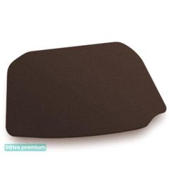Двухслойные коврики Sotra Premium Chocolate для Lincoln MKT (mkI)(разложенный 3 ряд)(багажник) 2010-2019