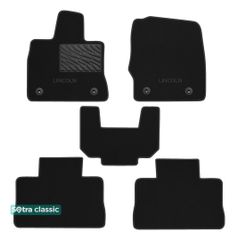 Двошарові килимки Sotra Classic Black для Lincoln Aviator (mkII)(1-2 ряд) 2019→