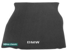 Двошарові килимки Sotra Classic Grey для BMW 3-series (E30)(седан)(багажник) 1982-1993