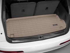 Коврик Weathertech Beige для Audi Q7/SQ7 (mkII)(3 rows)(trunk behind 3 row) 2015→ - Фото 2