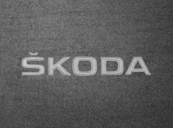 Двошарові килимки Sotra Premium Grey для Skoda Rapid (mkI)(ліфтбек)(багажник) 2012-2019 - Фото 2