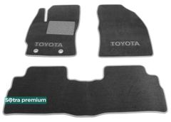 Двошарові килимки Sotra Premium Grey для Toyota Verso (mkI) 2009-2018 - Фото 1