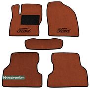 Двошарові килимки Sotra Premium Terracotta для Ford Focus (mkII) 2004-2011 - Фото 1