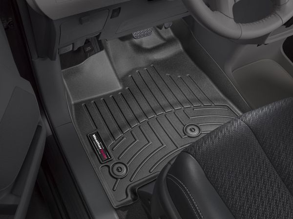 Коврики Weathertech Black для Toyota Sienna (mkIII)(1-2 row)(8 seats) 2013-2020 - Фото 2