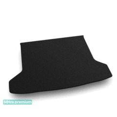 Двошарові килимки Sotra Premium Black для Honda HR-V (mkII)(із запаскою)(багажник) 2013-2022