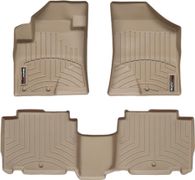 Коврики Weathertech Beige для Hyundai ix55 / Veracruz (mkI)(1-2 row) 2007-2012 - Фото 1